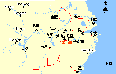 黃山風(fēng)景區(qū)各景點(diǎn)交通信息一覽